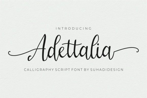 Adettalia Font Review: Elevating Web Design with Elegance