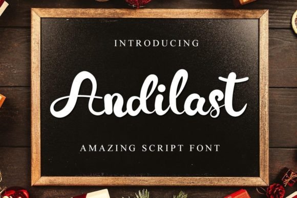 Andilast: A Sweet Script Font for Polished Branding