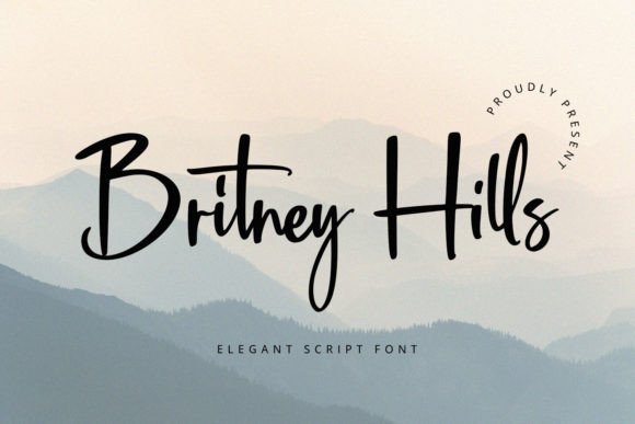 Britney Hills: A Premium Script Font for Web Design