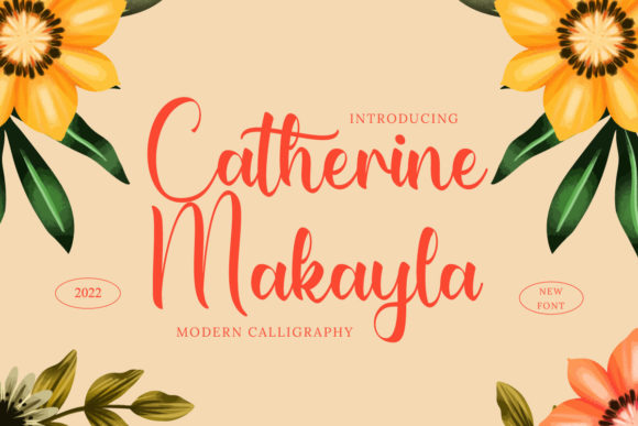 Catherine Makayla: A Delicate Handwritten Font for Web Design