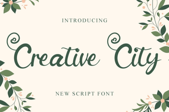 Creative City: A Handwritten Font for Editorial Calm