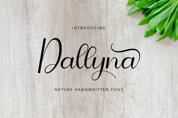 Dallyna: The Elegant Script Font for Handmade Brands