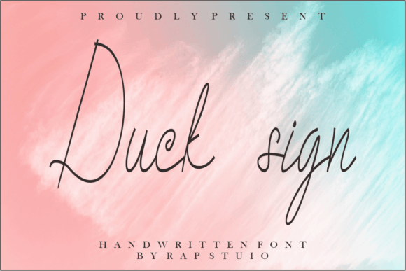 Duck Sign Font Review: Elevating Web Headers with Style