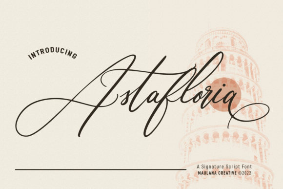 Elevate Your Brand with the Astafloria Script Font