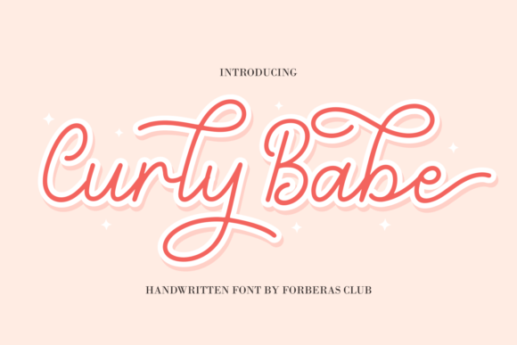 Elevate Your Campaigns with the Curly Babe Typeface