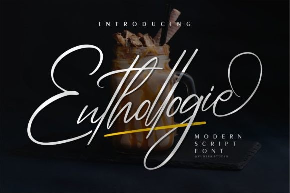 Enthollogie: The Script Font That Elevates Your Brand Identity