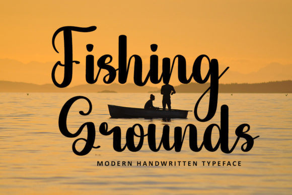 Fishing Grounds Font Review: A Handwritten Typeface for Campaigns