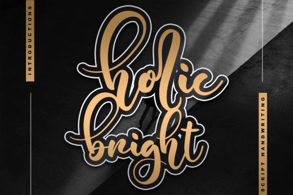 Holic Bright: The Elegant Handwritten Font for Makers