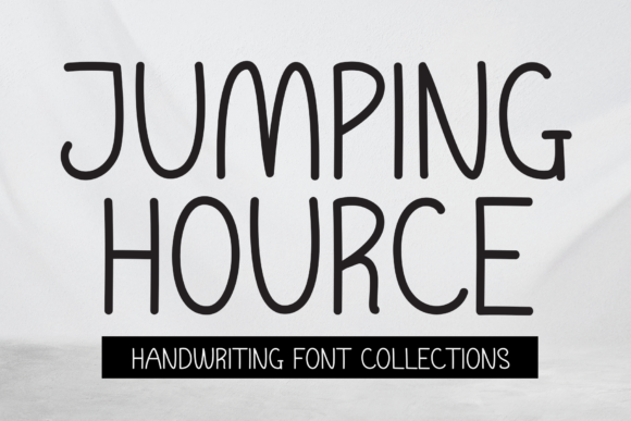 Jumping Hource: The Perfect Script Font for Handmade Brands