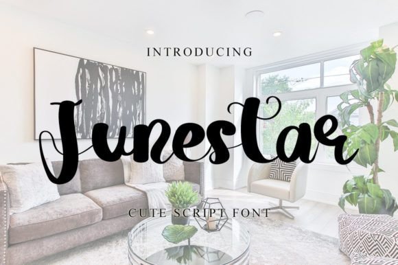 Junestar: The Sweet Script Font for Handmade Brands