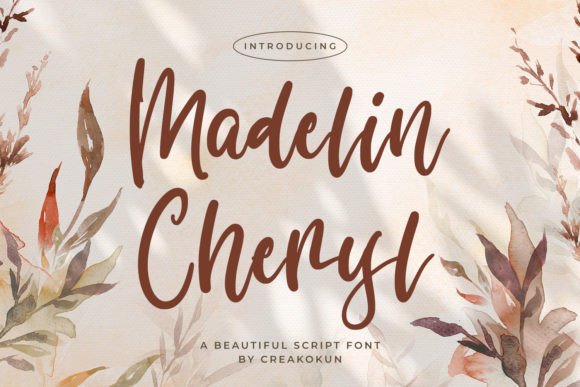 Madelin Cheryl: A Handwritten Font for Modern Web Design
