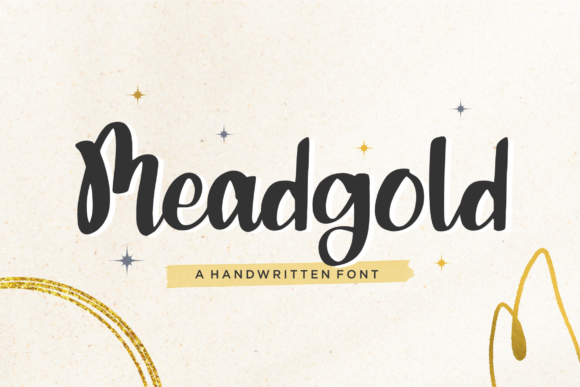 Meadgold: The Handwritten Font That Elevates Campaign Design