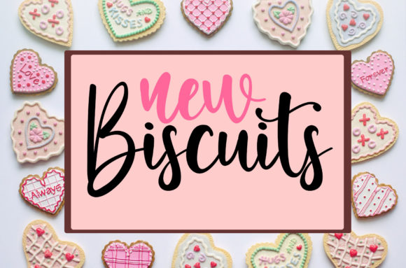 New Biscuits Font: The Perfect Handwritten Typeface for Makers
