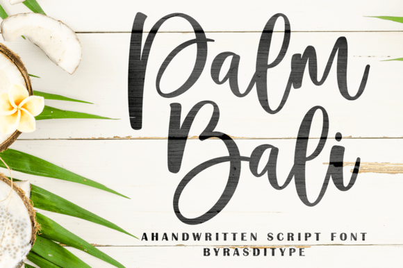Palm Bali: The Script Font That Elevates Small Business Brands