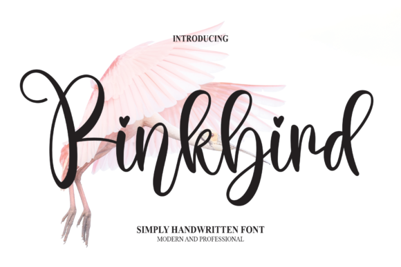 Pinkbird: The Handwritten Font That Elevates Your Brand