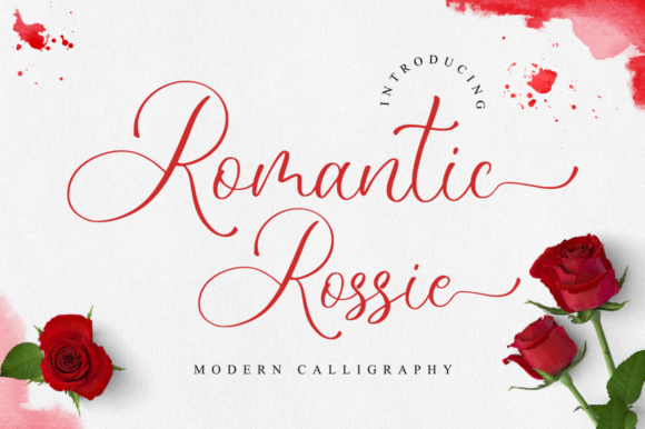Romantic Rossie: A Dainty Script Font for Editorial Design
