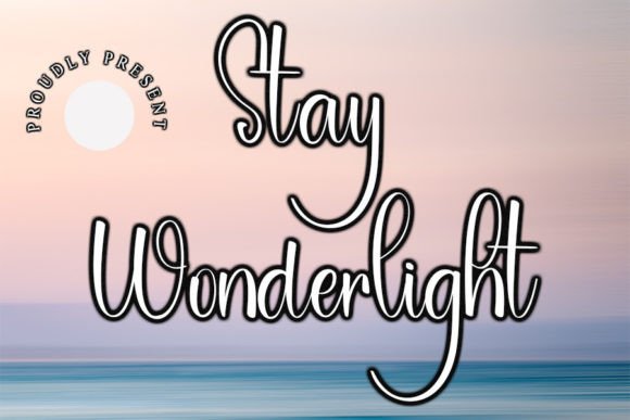 Stay Wonderlight: A Handwritten Font for Makers