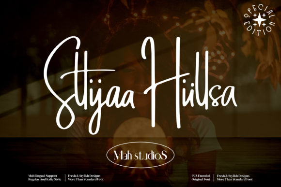 Sttiiyaa Hiillsa: The Handwritten Font for Makers